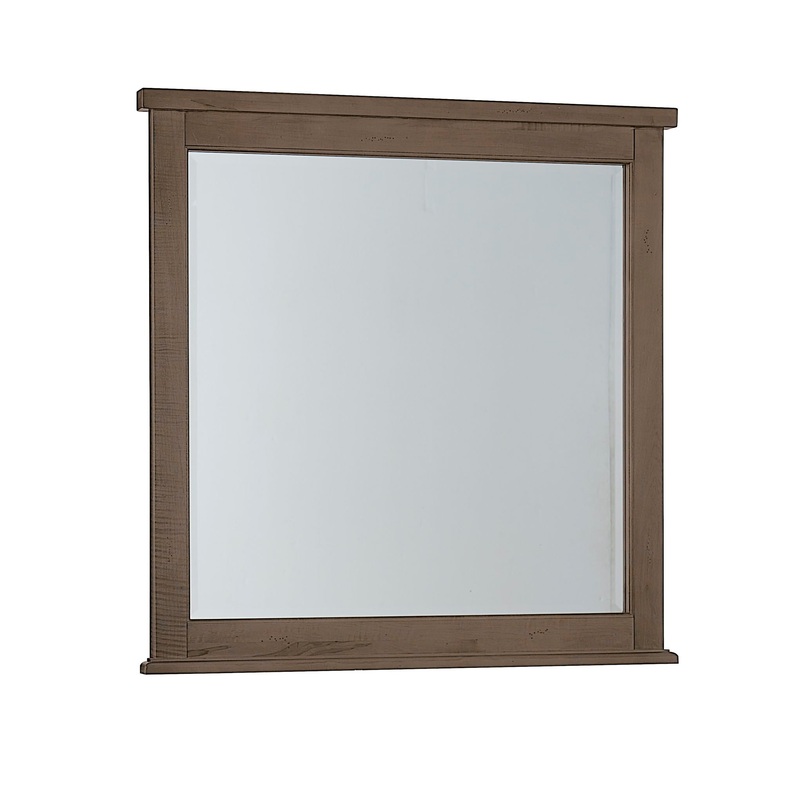 Woodbridge – Landscaped Mirror With Beveled Glass – Dark Cashmere