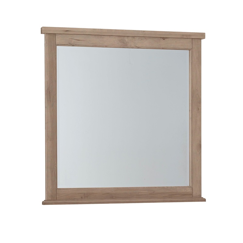 Woodbridge – Landscaped Mirror With Beveled Glass – Shadow Grey