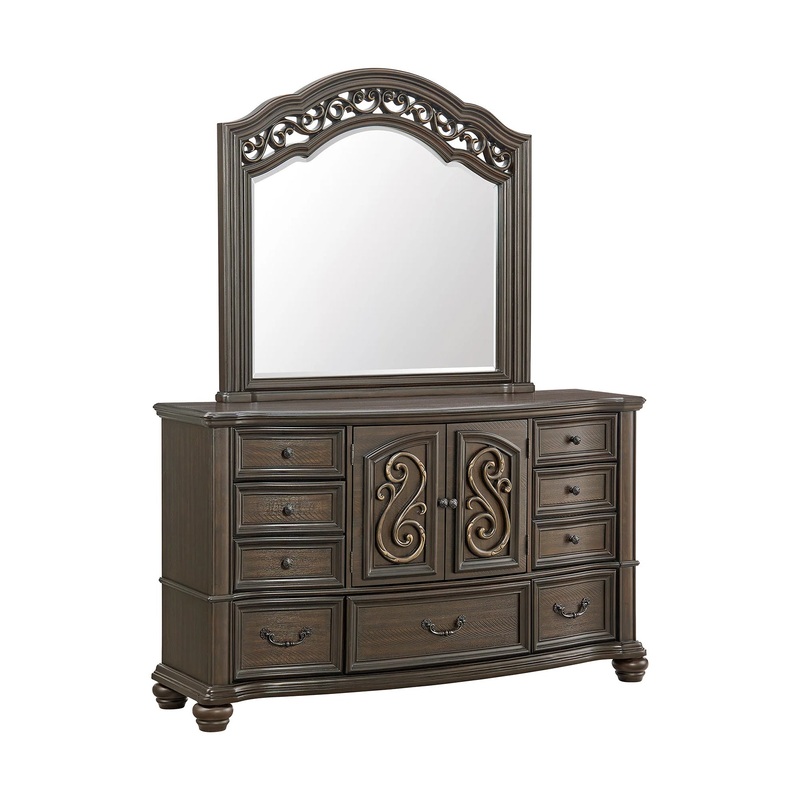 Brunswick – Mirror – Mahogany