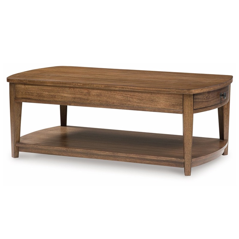 Burkbyer – Brown – Rectangular Cocktail Table