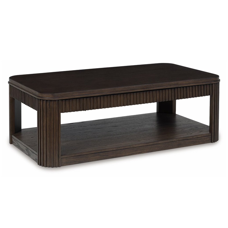 Carlibrie – Warm Brown – Lift Top Cocktail Table