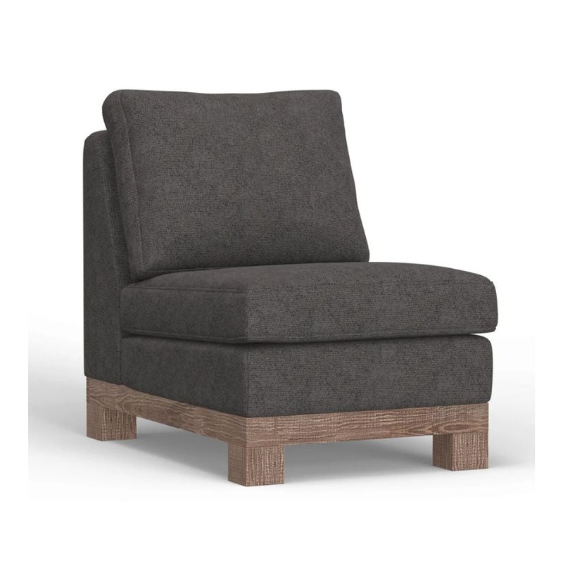 Samba – Armless Chair – Iron Gray