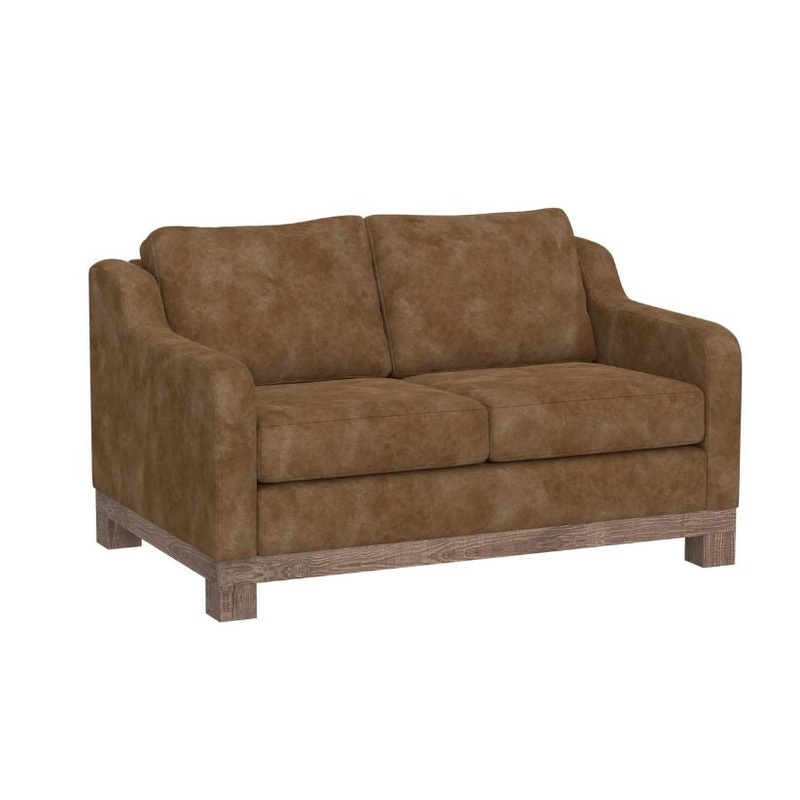 Samba – Loveseat – Camel Brown