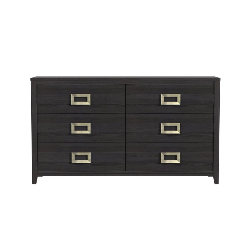 Tobias – 6-Drawer Dresser – Black