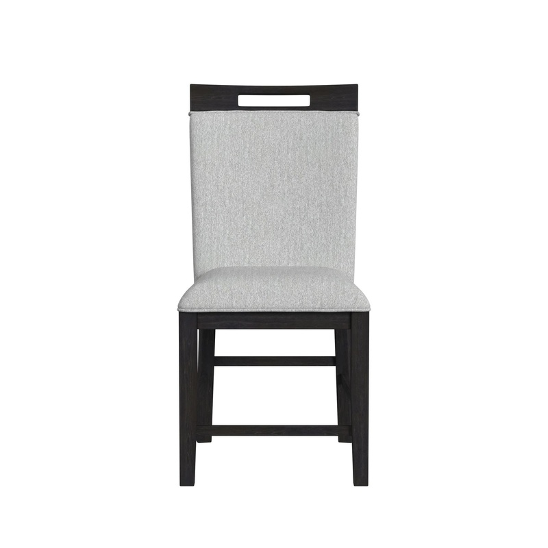 Transcend – Counter Side Chair (Set of 2) – Charcoal