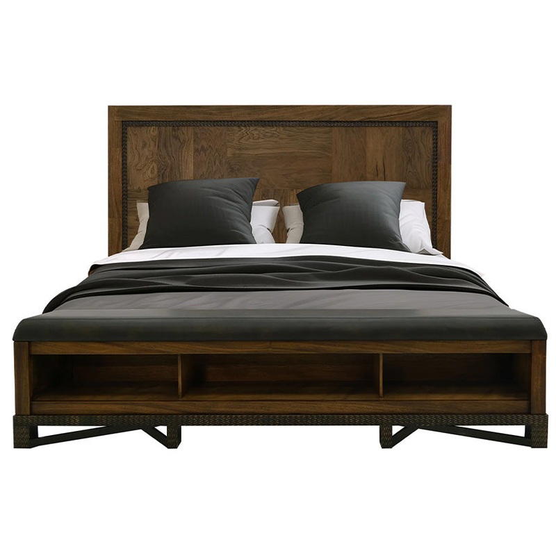 Walnut – King Bed – Walnut Brown