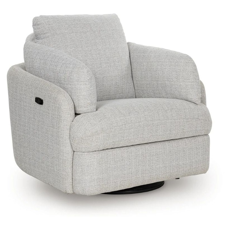 Alainmont Next-Gen Nuvella – Stone – Swivel Power Recliner