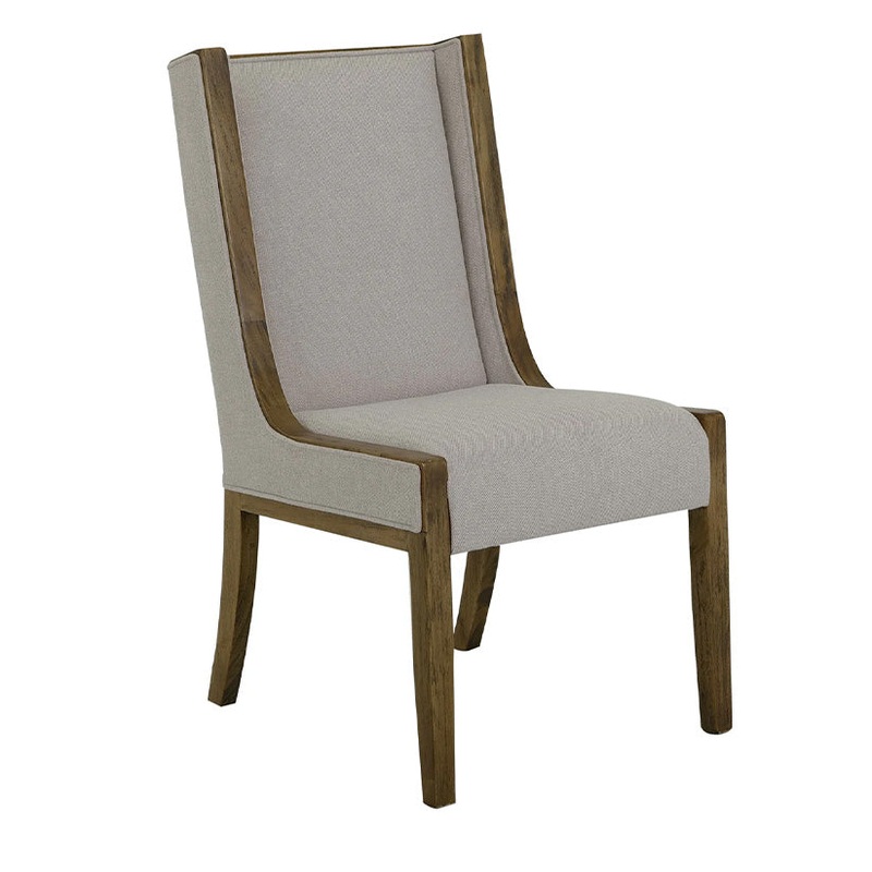 Balam – Upholstered Chair (Set of 2) – Ivory