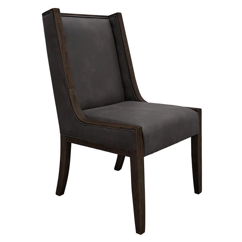 Black Balam – Upholstered Chair (Set of 2) – Oil Black