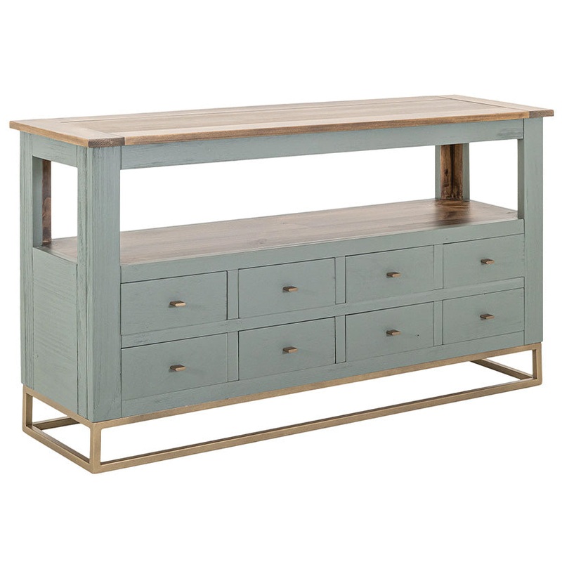 Timber – Sofa Table – Forest Green