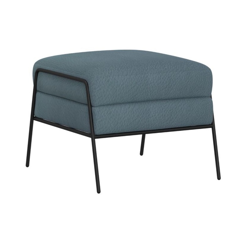 Tyne – Ottoman – Slate Blue
