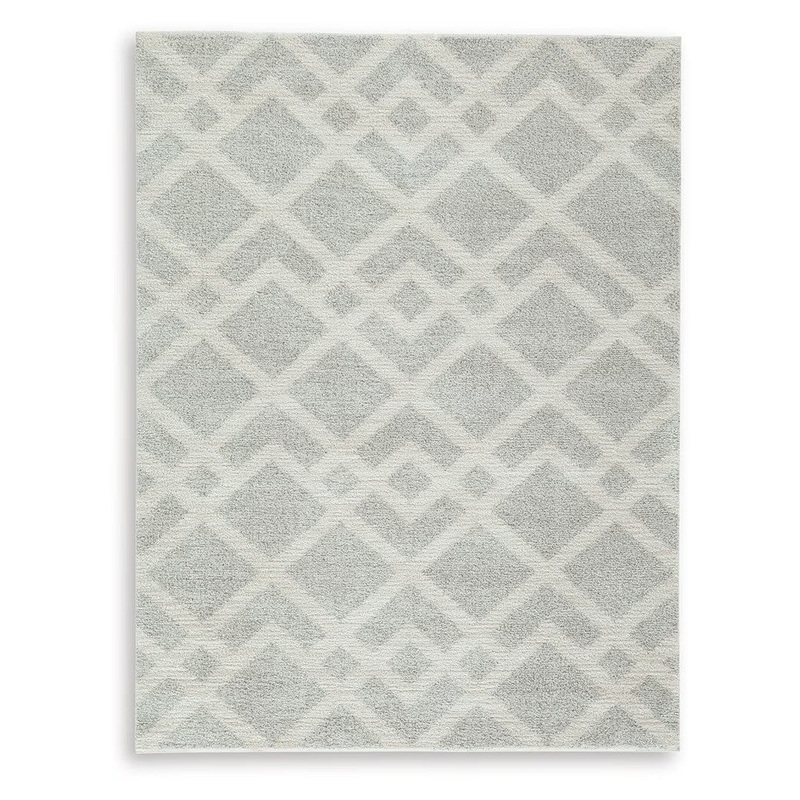 Unawick – Gray / Ivory – Medium Rug x