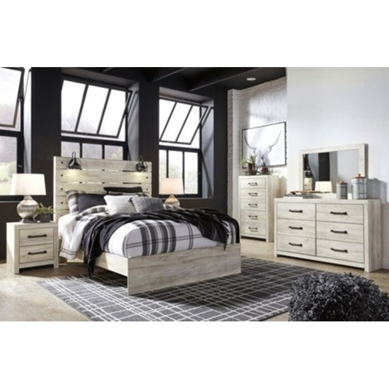 Cambeck  Whitewash  5pc Bedroom Set