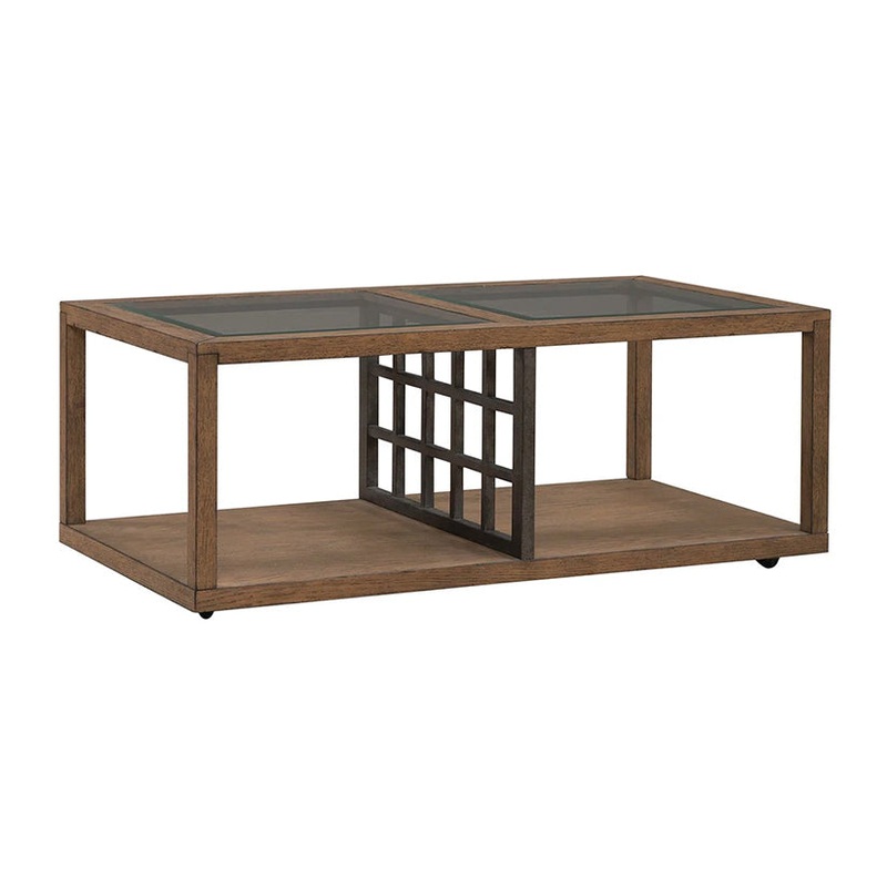 Bayhill Trellis – Cocktail Table – Brown