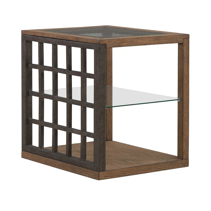 Bayhill Trellis – End Table – Brown