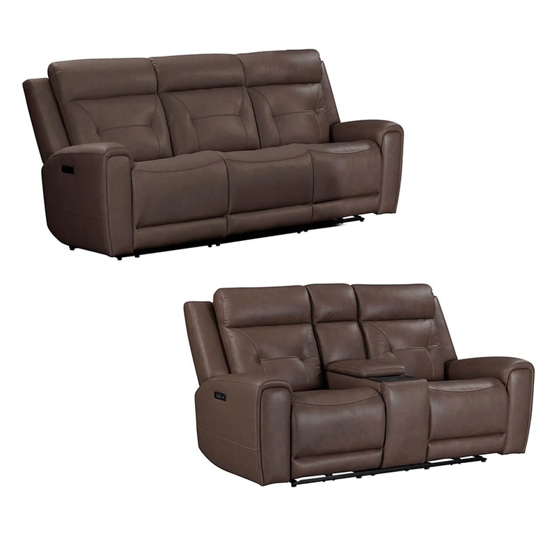 Beckham – Sofa & Loveseat – Brown