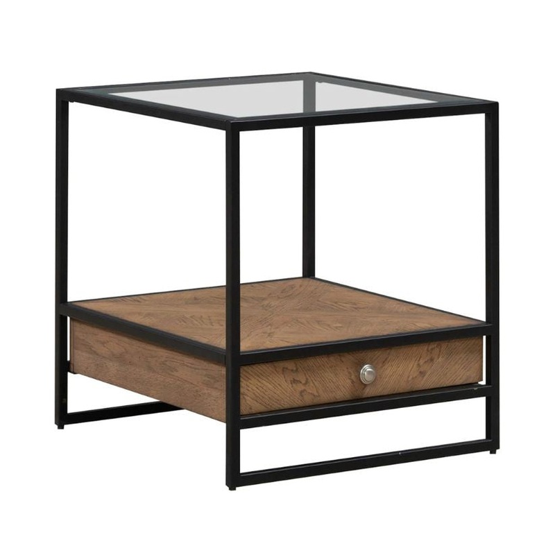 Bedford – Drawer End Table – Brown