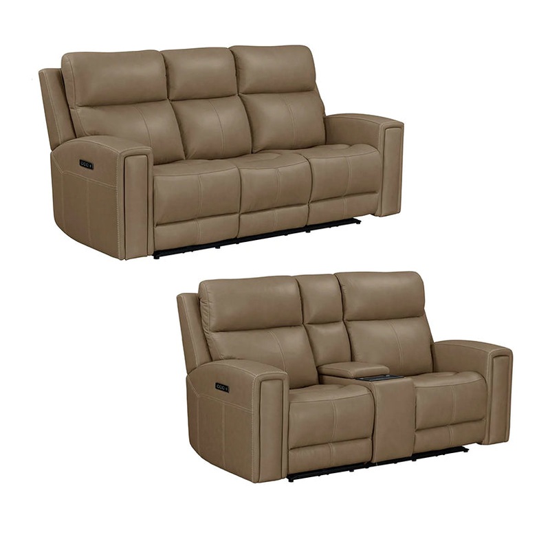 Camden – Sofa & Loveseat – Brown