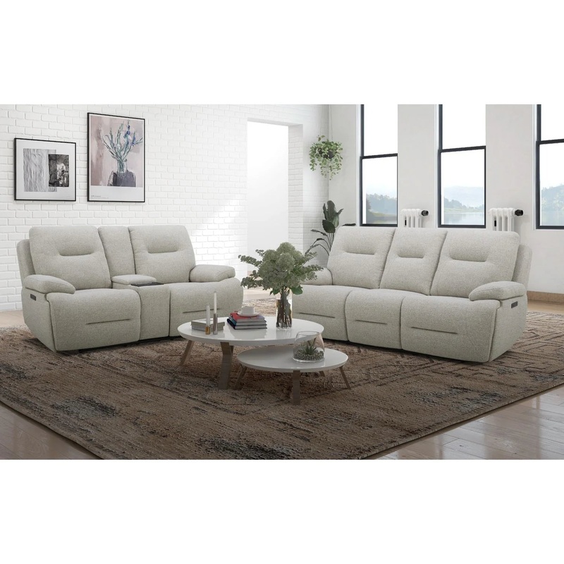 Cameron – Sofa & Loveseat – White