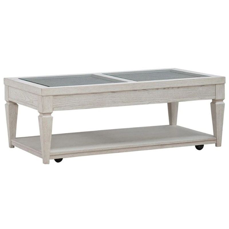 Caruso Heights – Cocktail Table – White