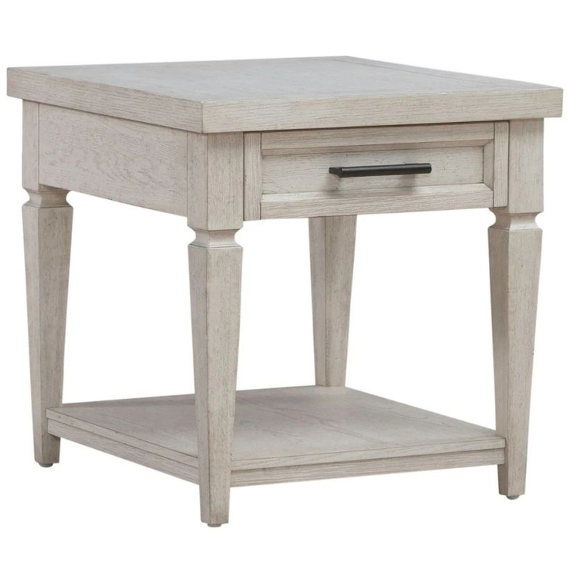 Caruso Heights – End Table – White