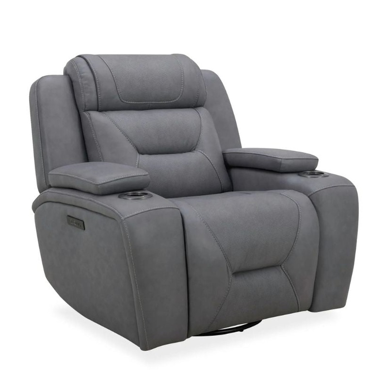 Chapman – Swivel Glider Recliner P2 – Gray