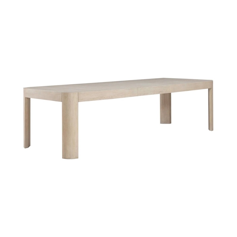 South Bend – Rectangular Leg Table – White
