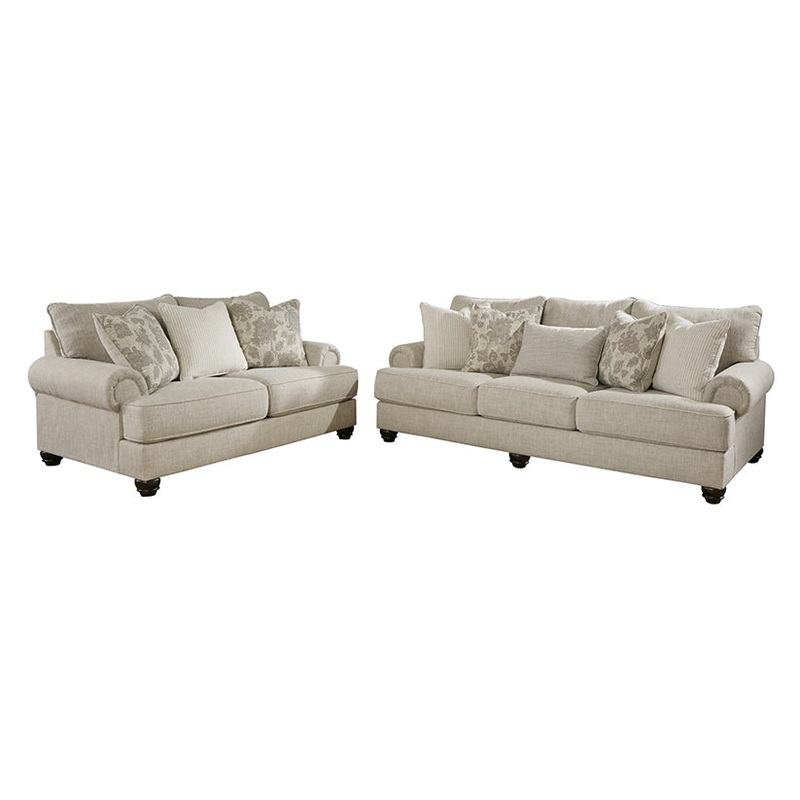Asanti – Fog – 2 Pc. – Sofa, Loveseat