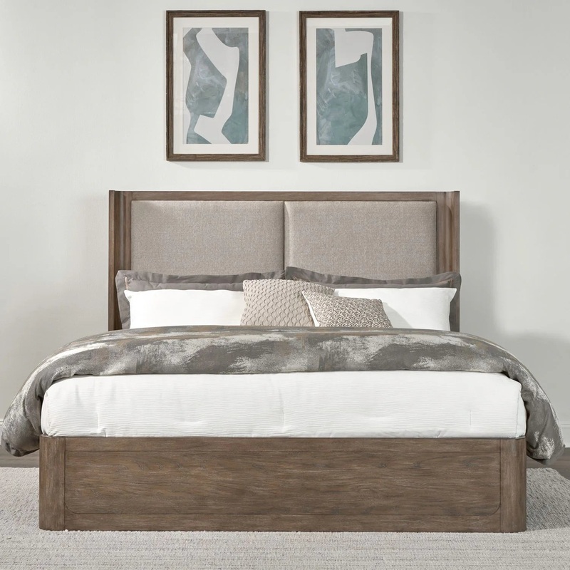 South Bend – King Shelter Bed – Brown
