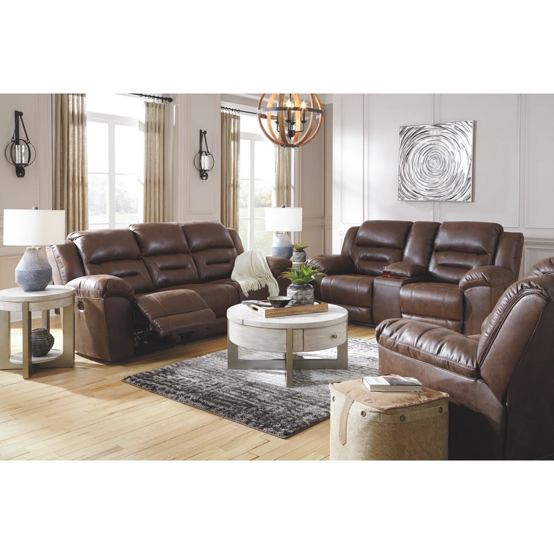 Stoneland – Chocolate – 2 Pc. – Reclining Sofa, Loveseat