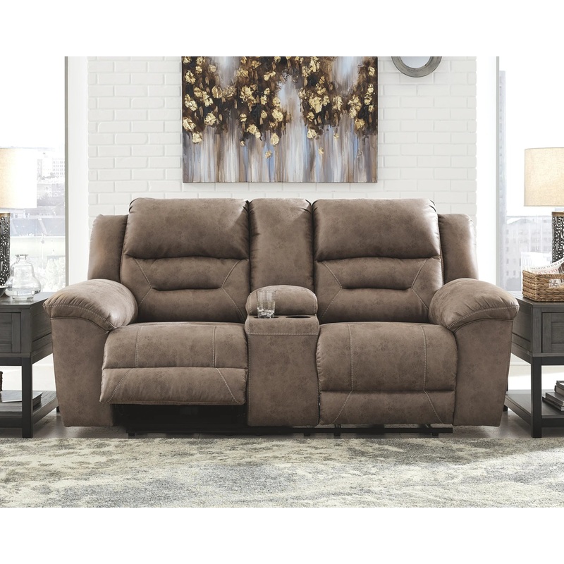 Stoneland – Fossil – 2 Pc. – Power Sofa, Loveseat