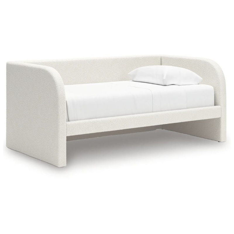 Arloster – Tan / White – Twin Upholstered Day Bed