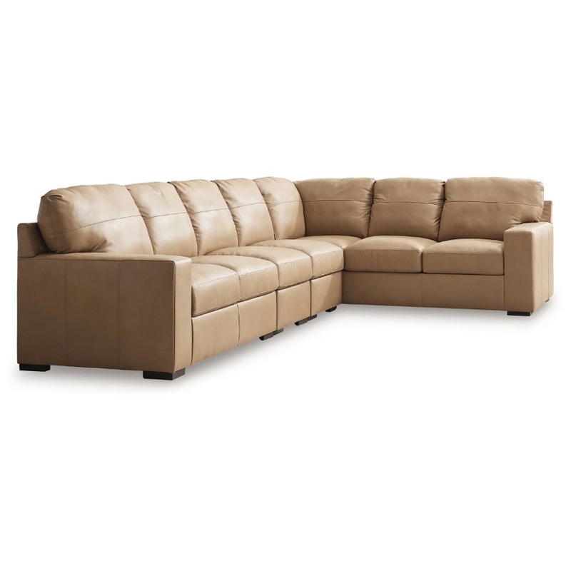 Bandon – Toffee – 4-Piece Sectional With Laf Loveseat