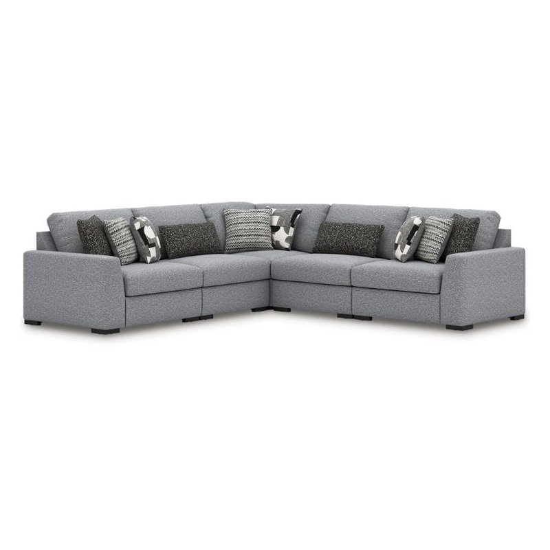 Bealton – Salt and Pepper – 5-Piece Sectional