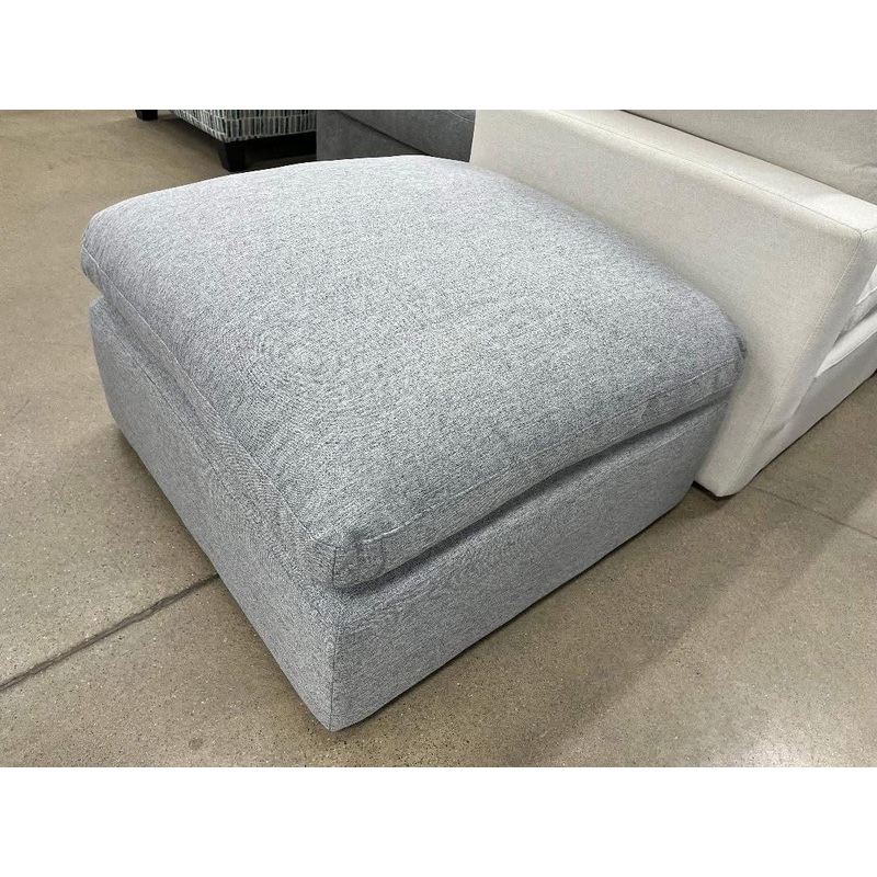 CC Gray Ottoman