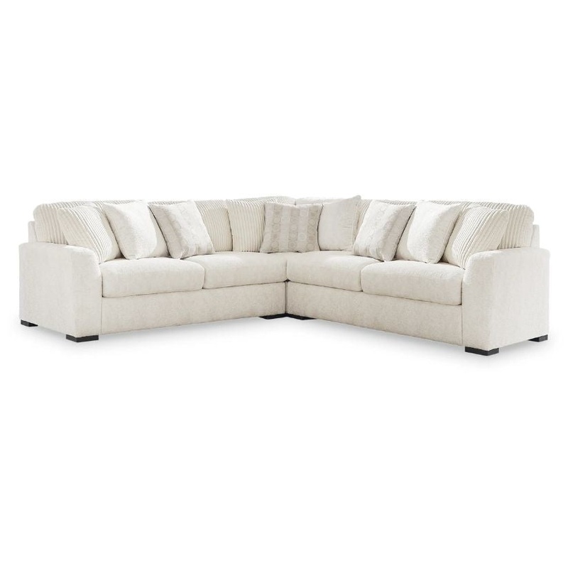 Chessington – Ivory – 3-Piece Sectional