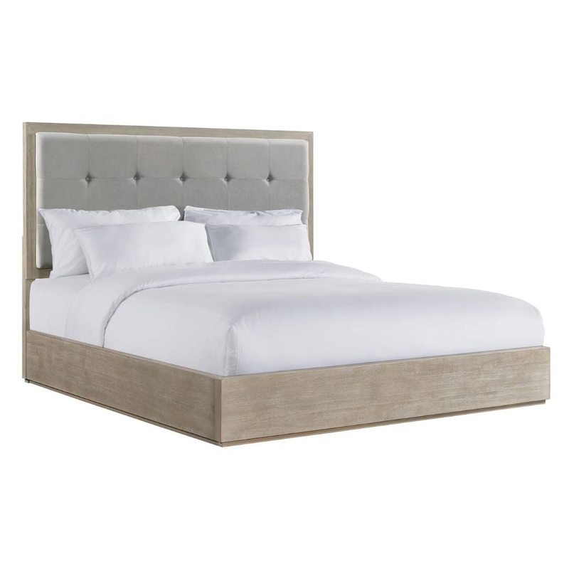 Arcadia – King Bed – Gray