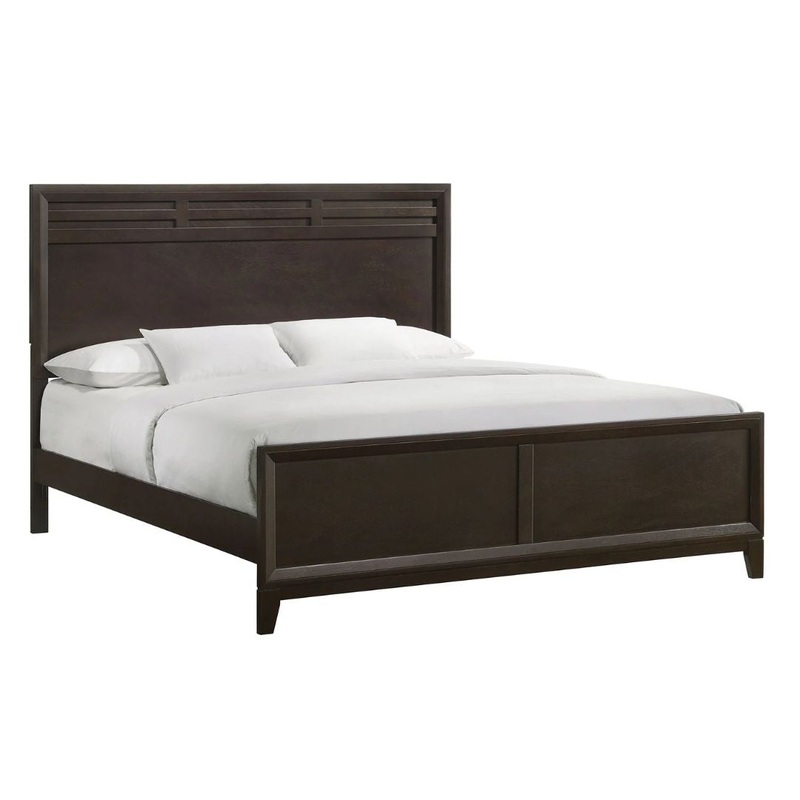 Beaumont – King Panel Bed – Merlot