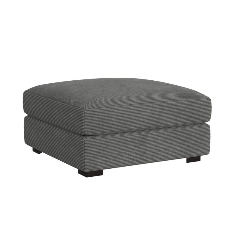 Arizona – Modular Ottoman – Steno Charcoal