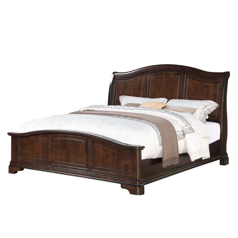 Cameron – Queen Panel Bed – Cherry