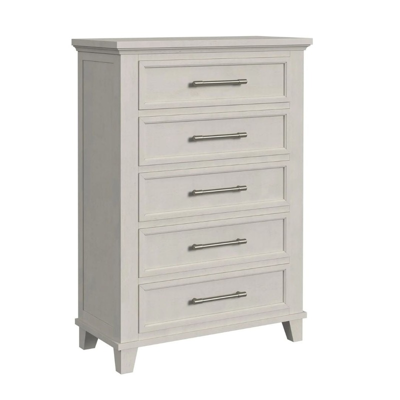 Canterbury – 5-Drawer Chest – Ivory