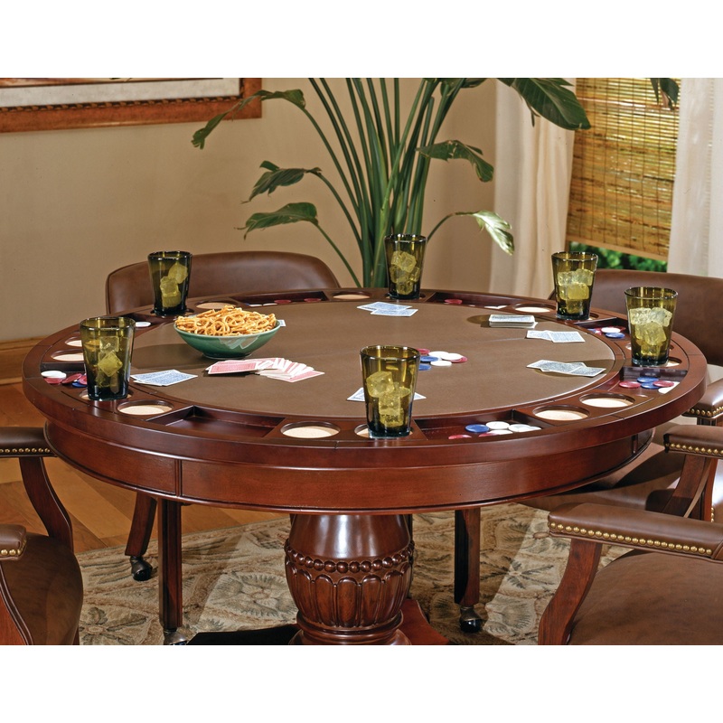 Tournament – Table Top And Feet – Dark Brown