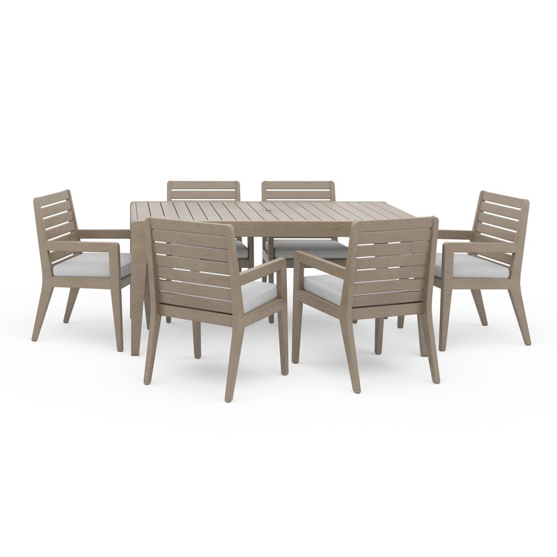 Sustain – Outdoor Dining Table, Armchairs Set