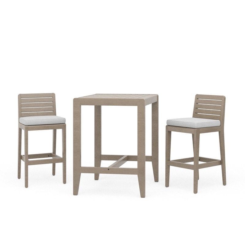 Sustain – Outdoor High Bistro Table And Two Stools