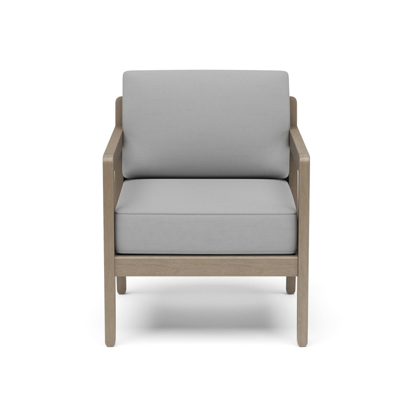 Sustain – Outdoor Lounge Armchair – Gray, Dark – 31″