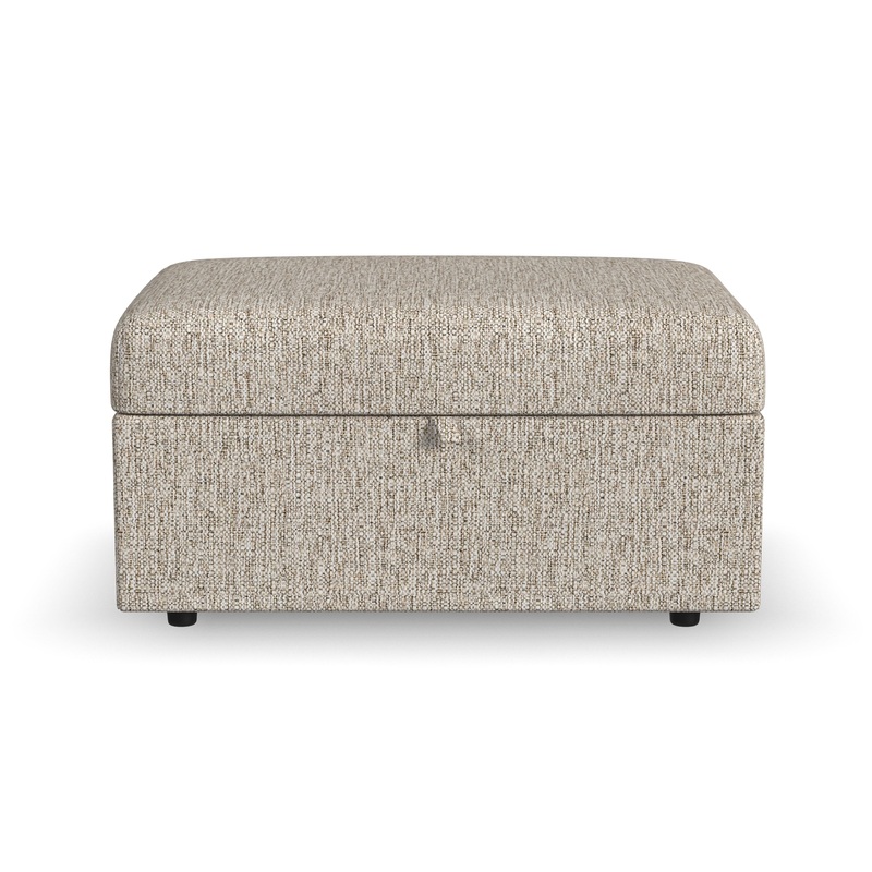 Sky – Storage Ottoman – Light Gray