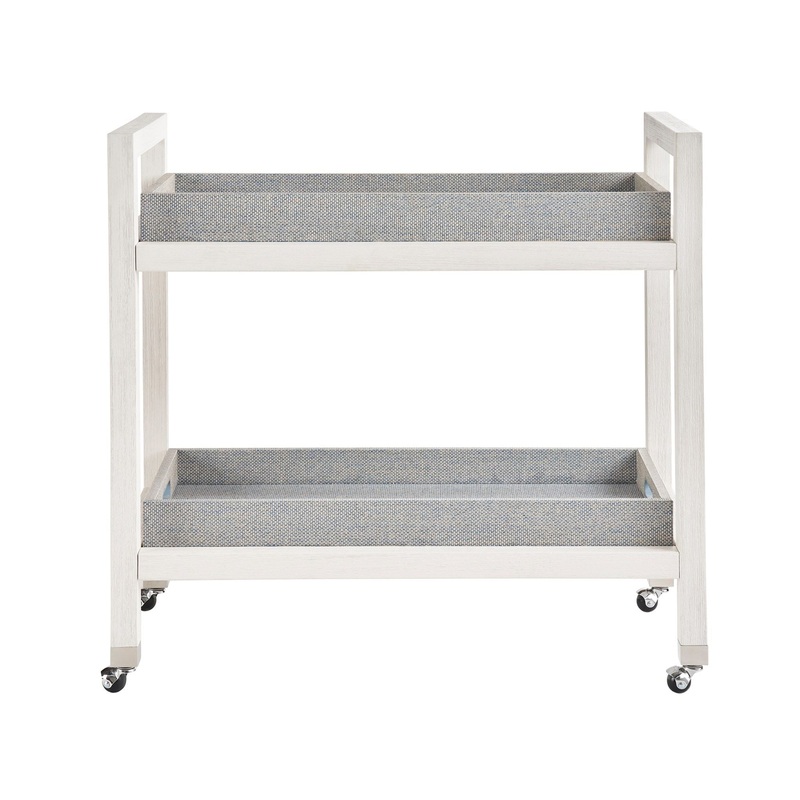 Weekender Coastal Living Home / Jupiter – Bar Cart – White