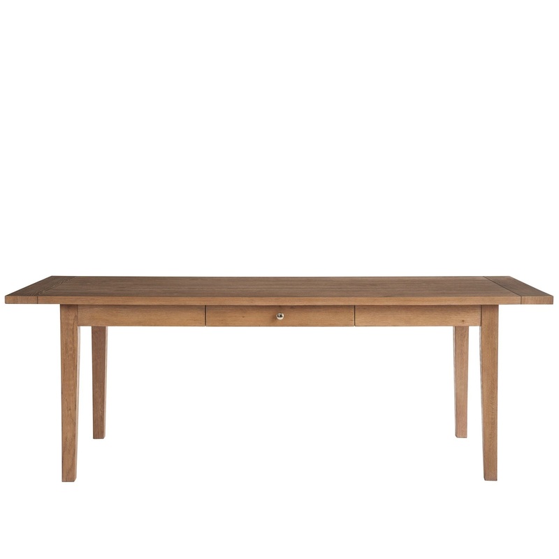 Weekender Coastal Living Home / Marblehead – Dining Table – Light Brown