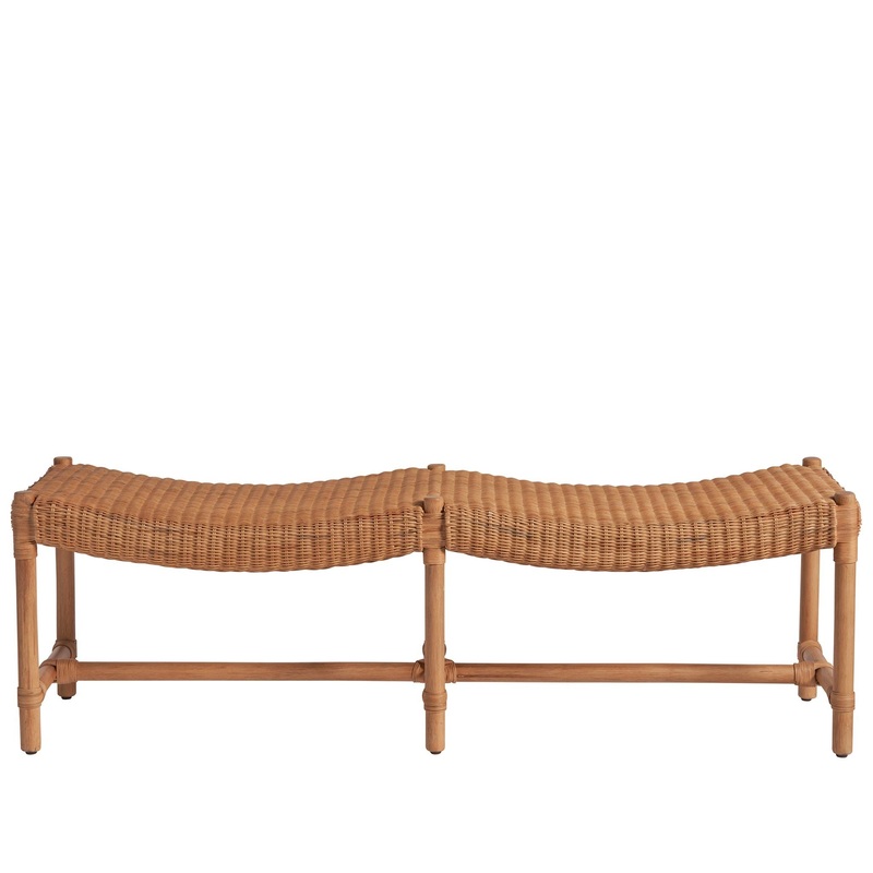 Weekender Coastal Living Home / Murro Bay – Bench – Light Brown