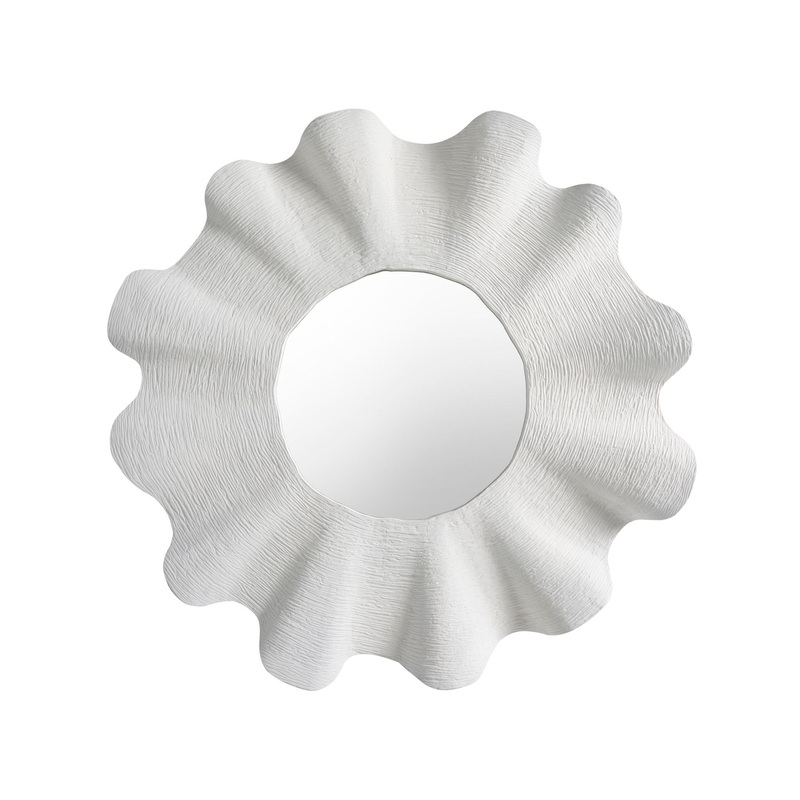 Weekender Coastal Living Home / Scallop – Mirror – White